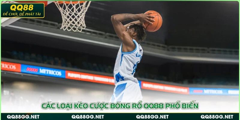 Các loại kèo cược bóng rổ QQ88 phổ biến